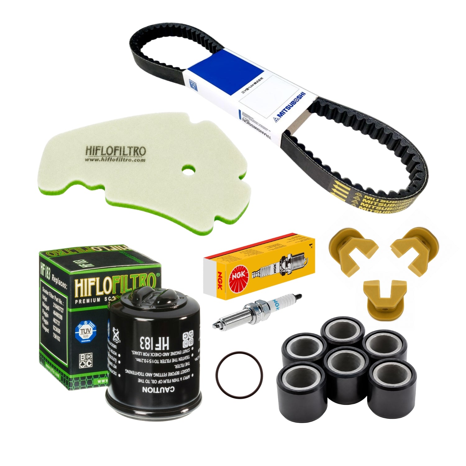 Kit révision entretien Piaggio Beverly 125 (2002-2016)