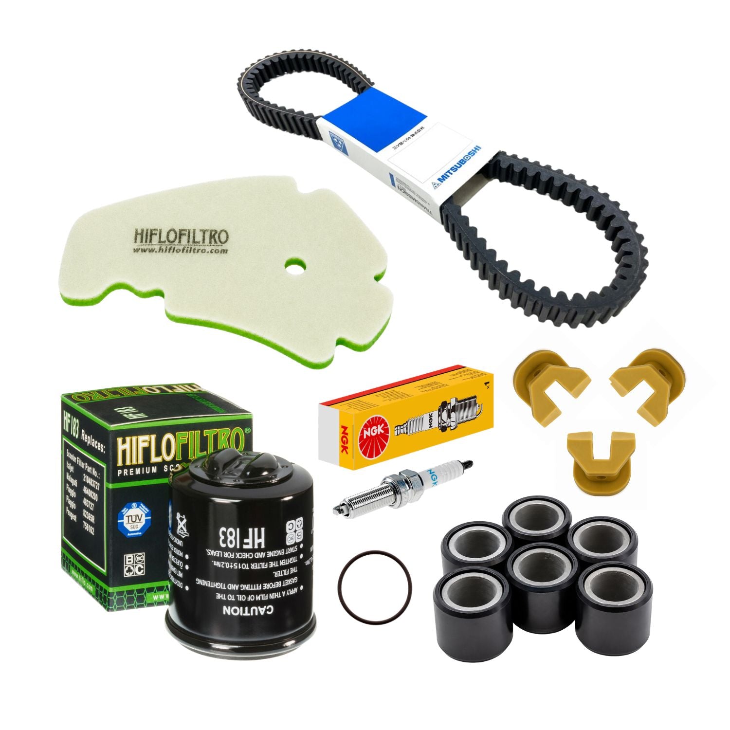 Kit révision entretien Piaggio Beverly 200 (2002-2004)